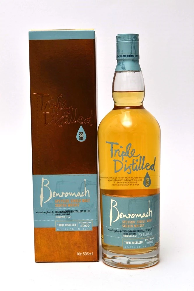 Benromach Triple Distilled (alte Abfüllung)