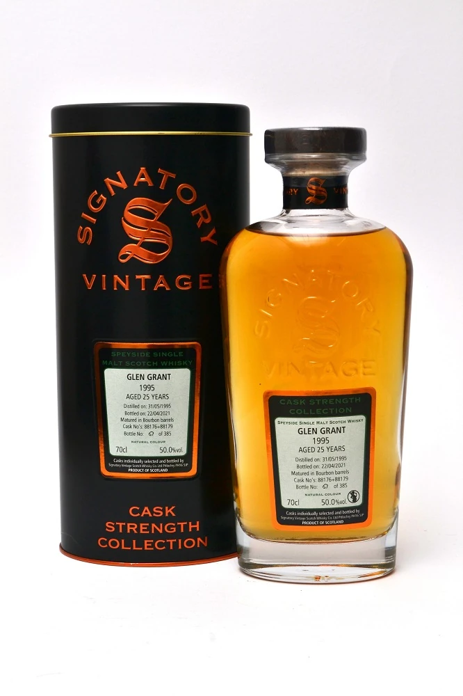 Glen Grant 1995 Signatory Vintage Cask Strength Collection