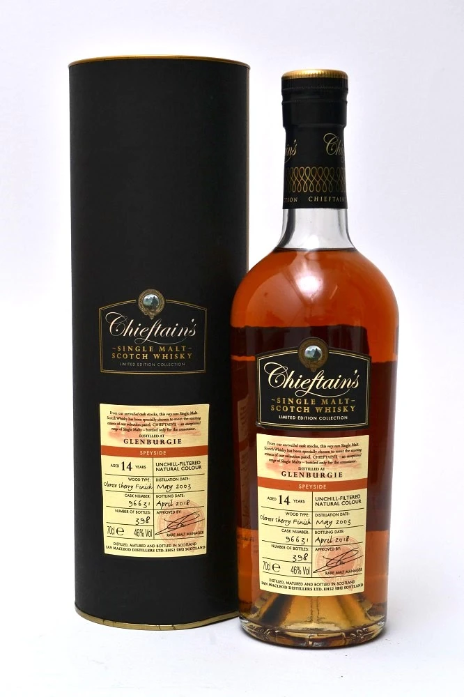 Glenburgie 14 years Chieftain's Single Malt Scotch Whisky