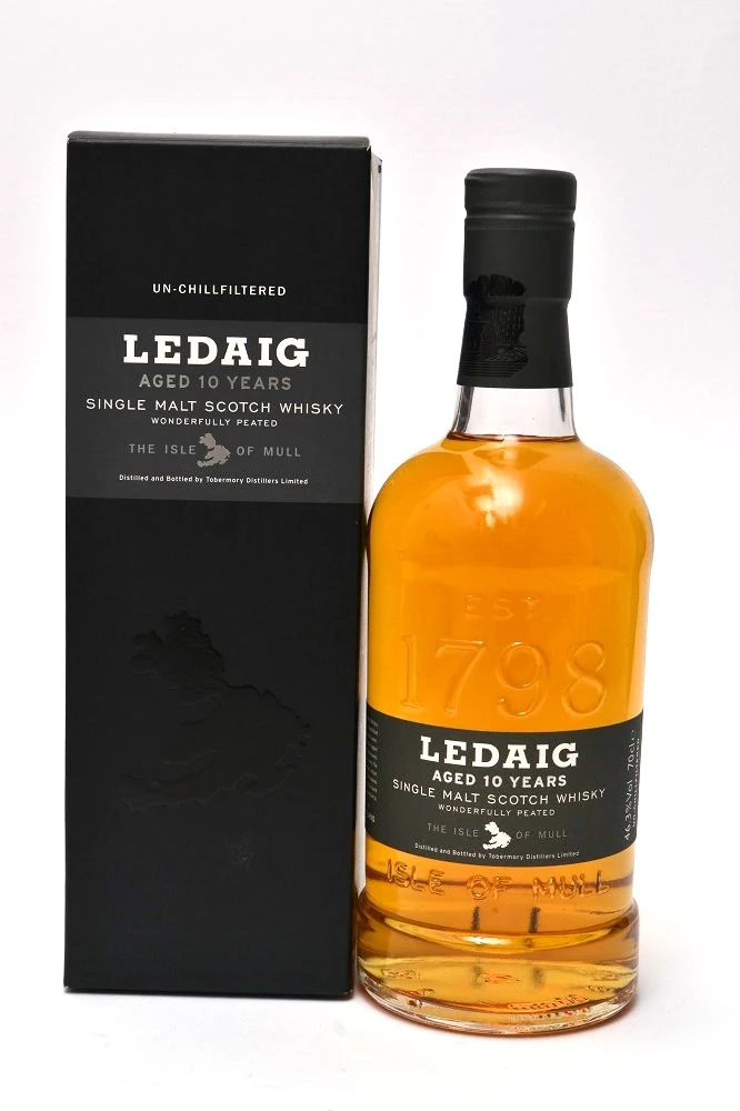 Ledaig 10 years (altes Label)
