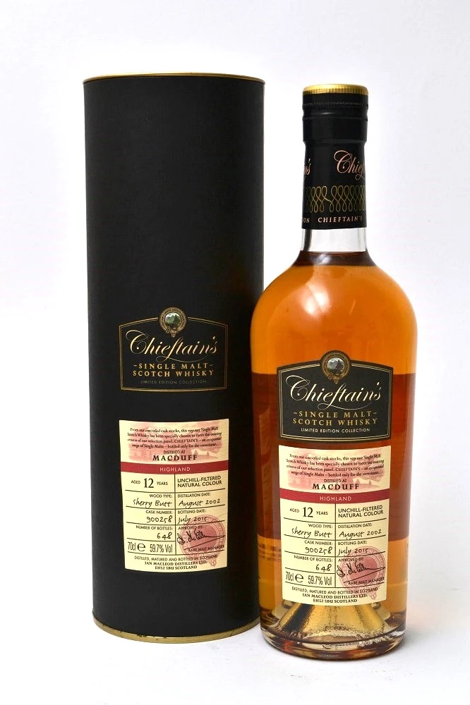 Macduff 12 years Chieftain's Single Malt Scotch Whisky