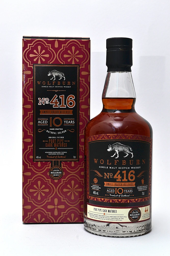 Wolfburn 10 years No. 416 - Small Batch Release