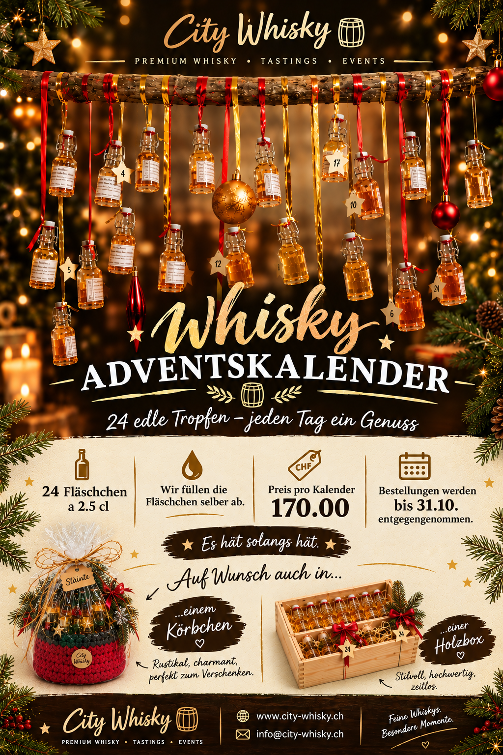 Whisky-Adventskalender 2026